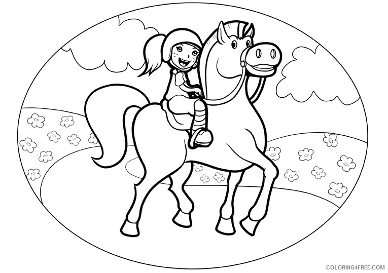 Horse Coloring Sheets Animal Coloring Pages Printable 2021 2425 Coloring4free