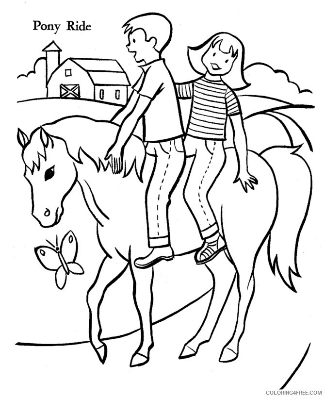 Horse Coloring Sheets Animal Coloring Pages Printable 2021 2431 Coloring4free
