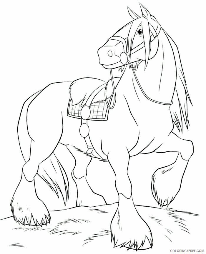 Horse Coloring Sheets Animal Coloring Pages Printable 2021 2436 Coloring4free