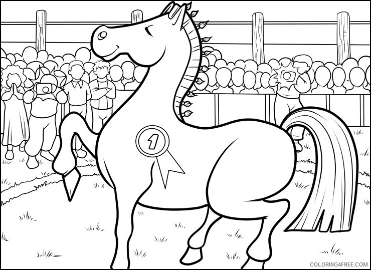 Horse Coloring Sheets Animal Coloring Pages Printable 2021 2468 Coloring4free