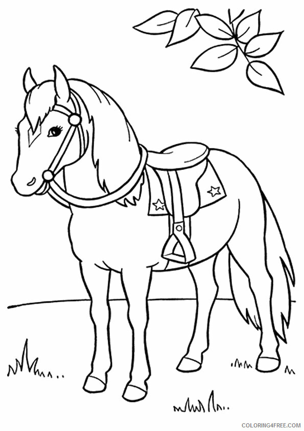 Horse Coloring Sheets Animal Coloring Pages Printable 2021 2469 Coloring4free
