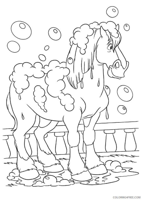 Horse Coloring Sheets Animal Coloring Pages Printable 2021 2476 Coloring4free