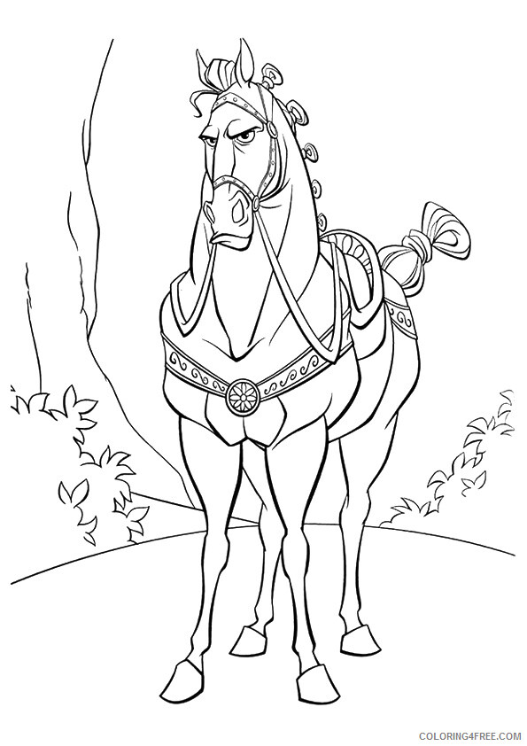 Horse Coloring Sheets Animal Coloring Pages Printable 2021 2477 Coloring4free