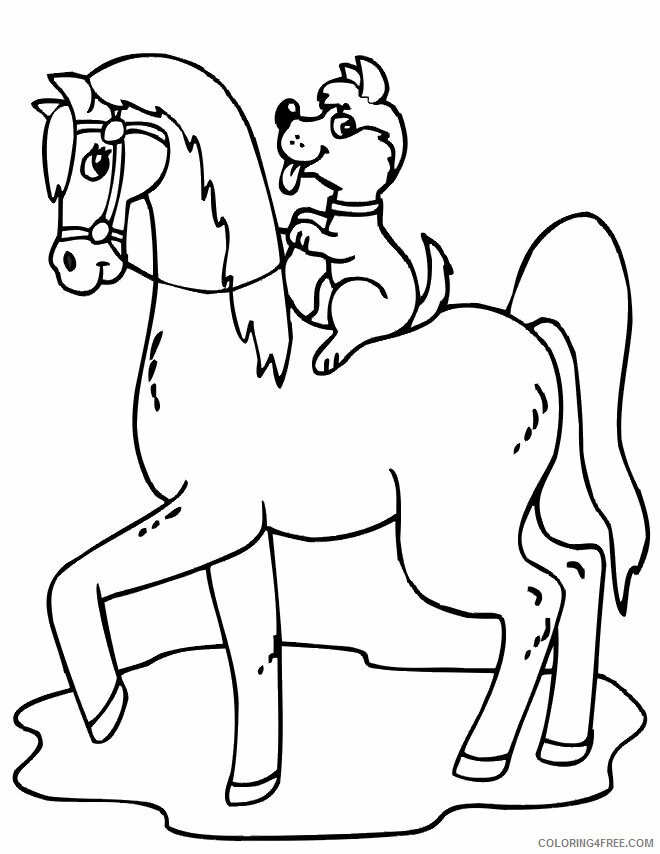 Horses Coloring Pages Animal Printable Sheets of Horse 2021 2725 Coloring4free
