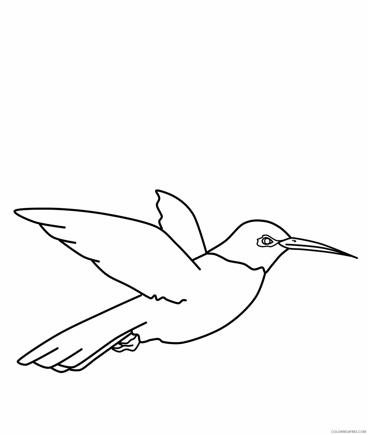 Hummingbirds Coloring Pages Animal Printable Sheets 2021 2822 Coloring4free
