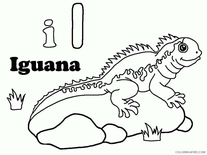 Iguana Coloring Sheets Animal Coloring Pages Printable 2021 2512 Coloring4free