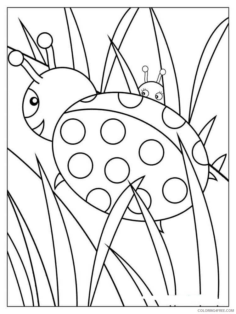 Insect Coloring Pages Animal Printable Sheets Insect 35 2021 2881 Coloring4free