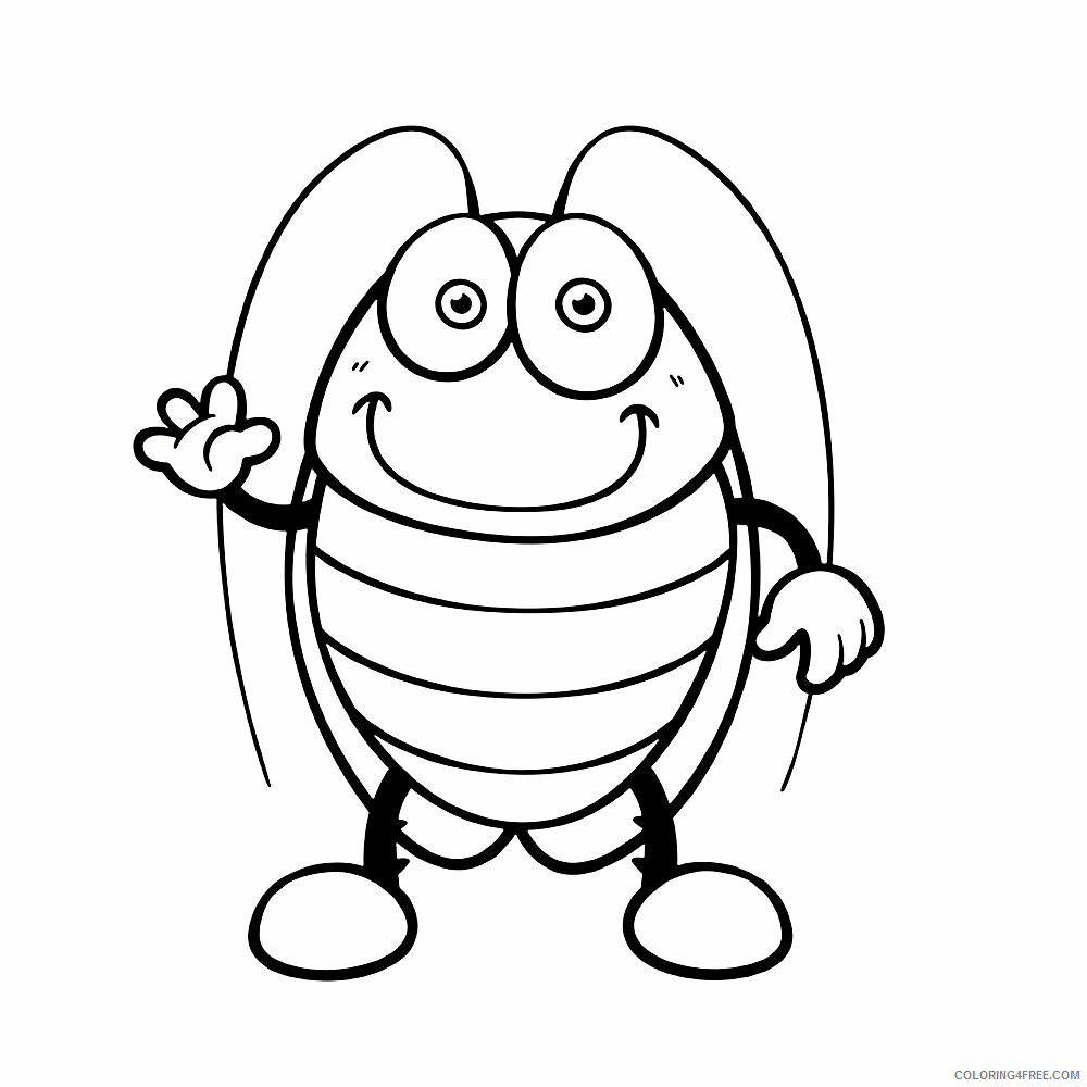 Insect Coloring Sheets Animal Coloring Pages Printable 2021 2548 Coloring4free