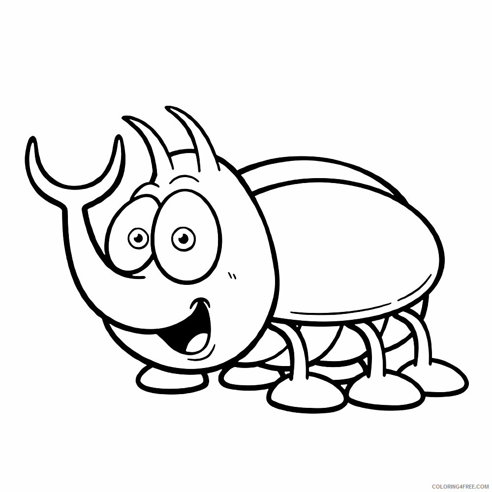Insect Coloring Sheets Animal Coloring Pages Printable 2021 2550 Coloring4free