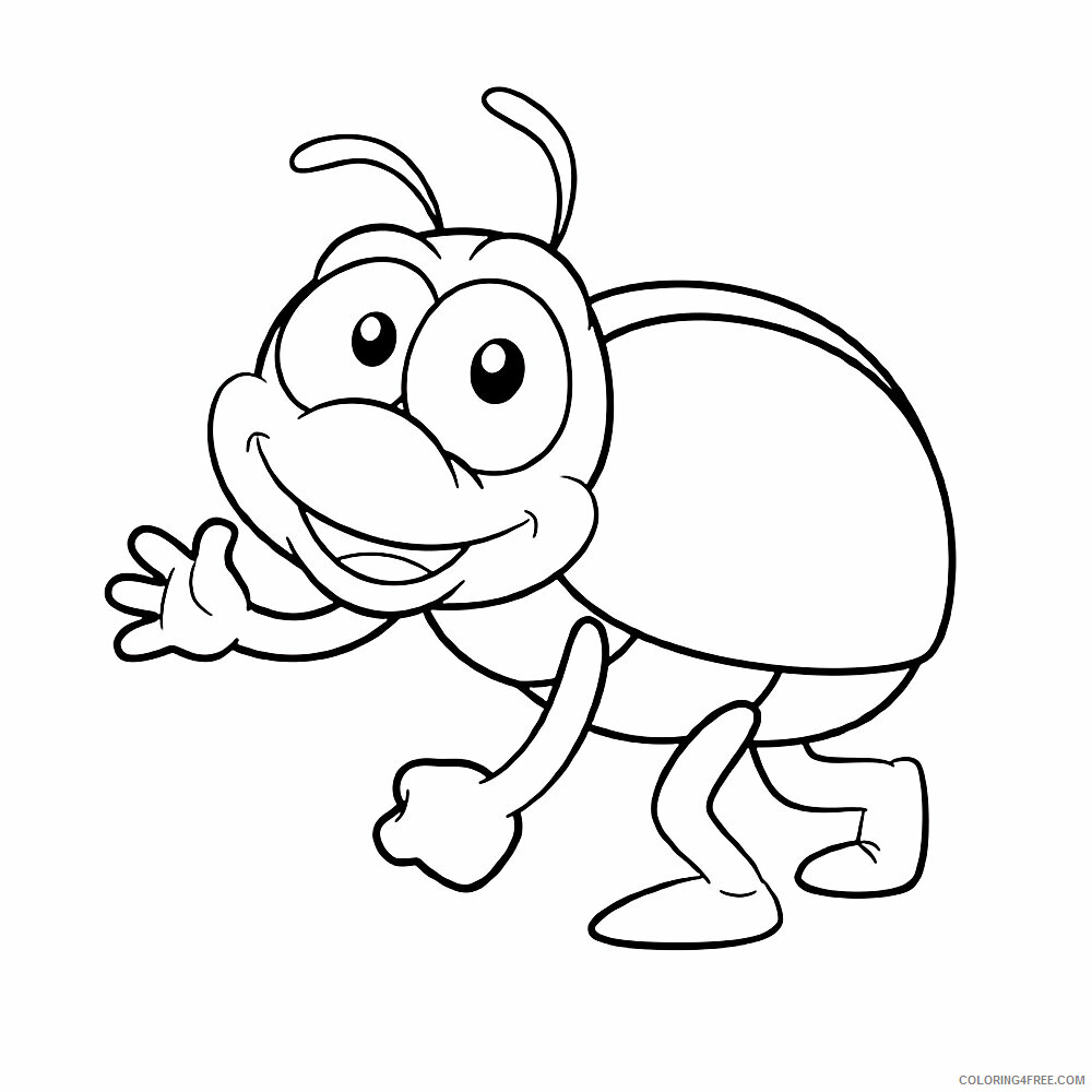 Insect Coloring Sheets Animal Coloring Pages Printable 2021 2551 Coloring4free