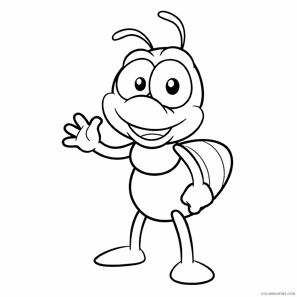 Insect Coloring Sheets Animal Coloring Pages Printable 2021 2555 Coloring4free