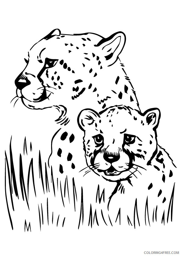 Jaguar Coloring Sheets Animal Coloring Pages Printable 2021 2565 Coloring4free