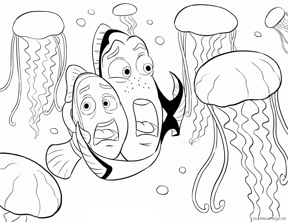 Jellyfish Coloring Sheets Animal Coloring Pages Printable 2021 2582 Coloring4free