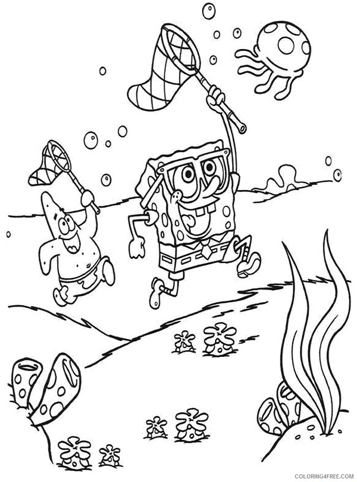 Jellyfish Coloring Sheets Animal Coloring Pages Printable 2021 2585 Coloring4free