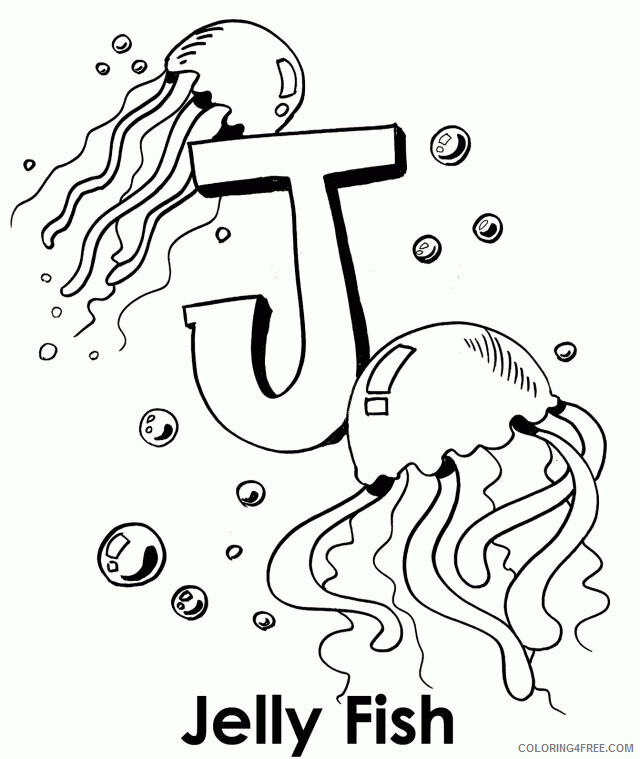 Jellyfish Coloring Sheets Animal Coloring Pages Printable 2021 2590 Coloring4free