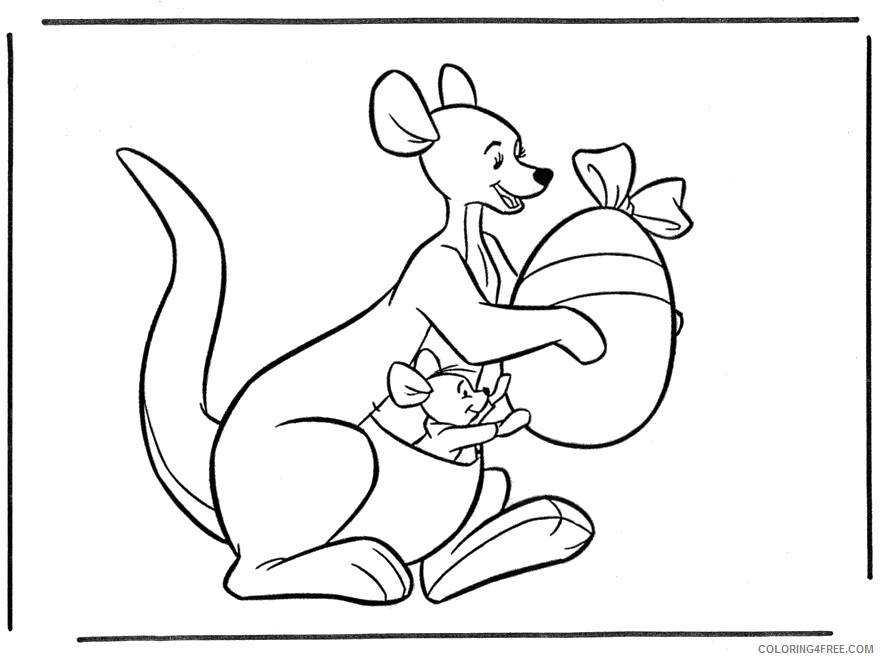 Kangaroo Coloring Sheets Animal Coloring Pages Printable 2021 2605 Coloring4free