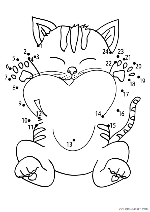 Kitten Coloring Sheets Animal Coloring Pages Printable 2021 2636 Coloring4free