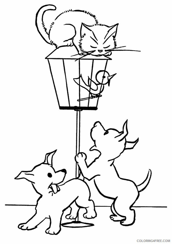 Kitten Coloring Sheets Animal Coloring Pages Printable 2021 2663 Coloring4free