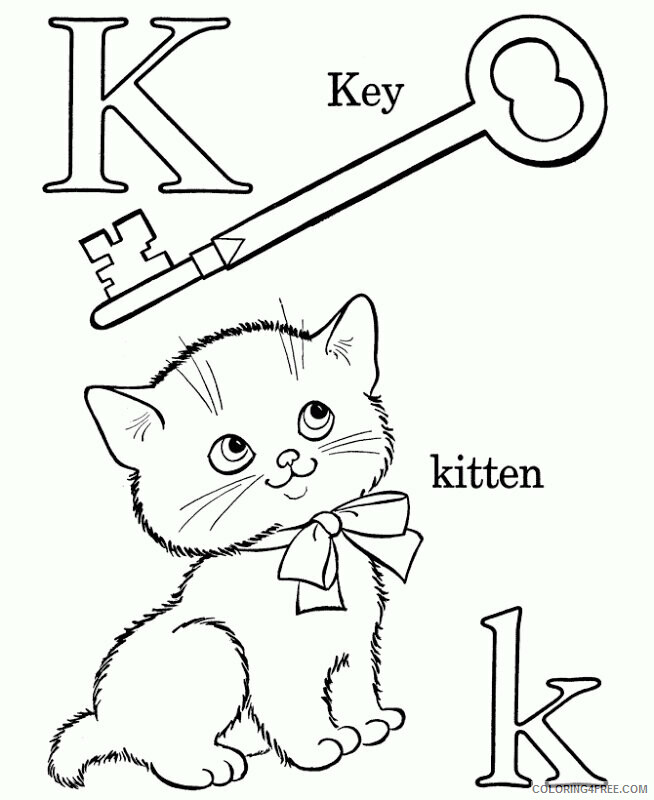 Kitten Coloring Sheets Animal Coloring Pages Printable 2021 2667 Coloring4free