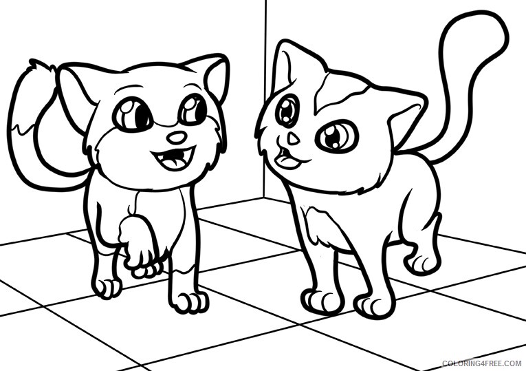 Kitten Coloring Sheets Animal Coloring Pages Printable 2021 2679 Coloring4free