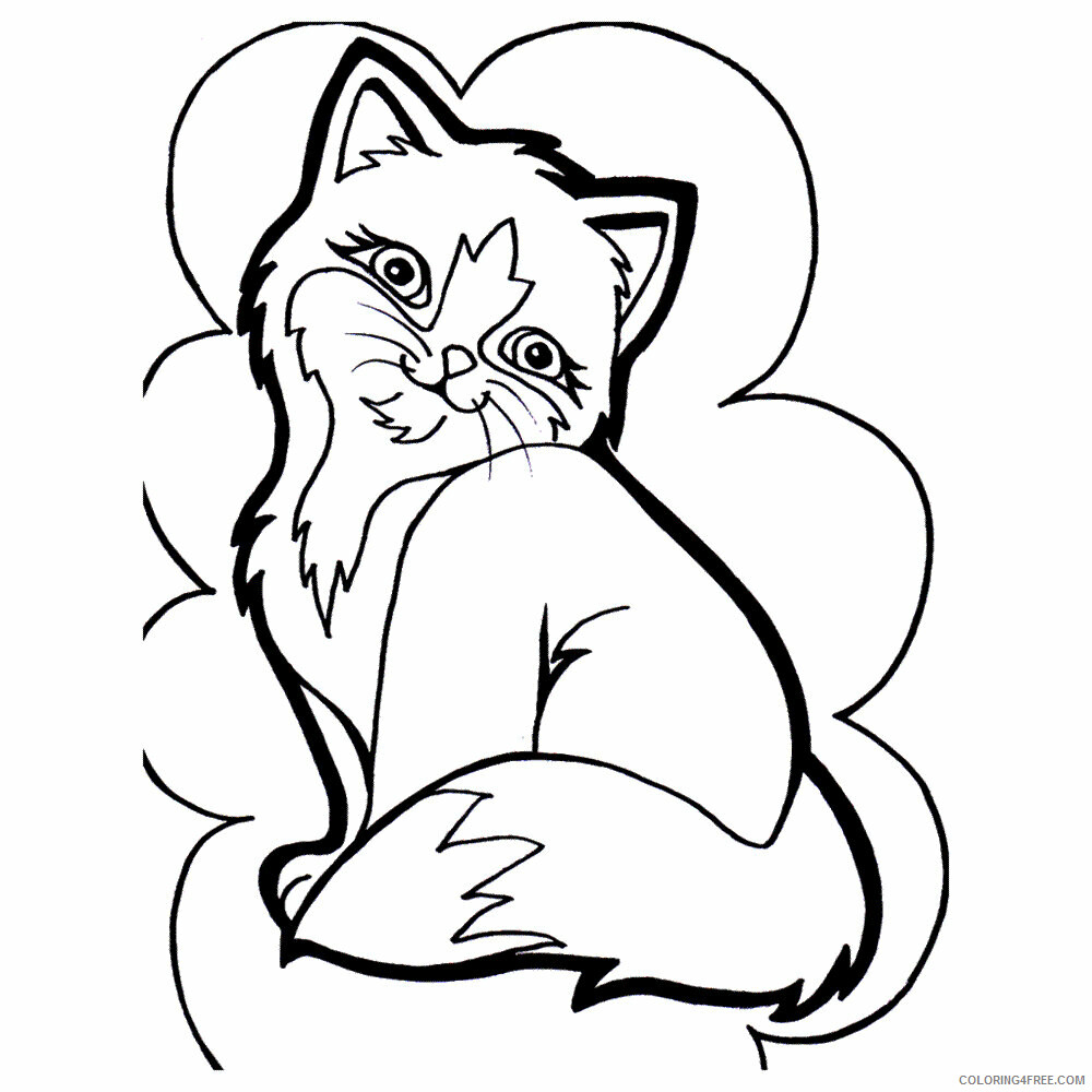 Kitten Coloring Sheets Animal Coloring Pages Printable 2021 2680 Coloring4free