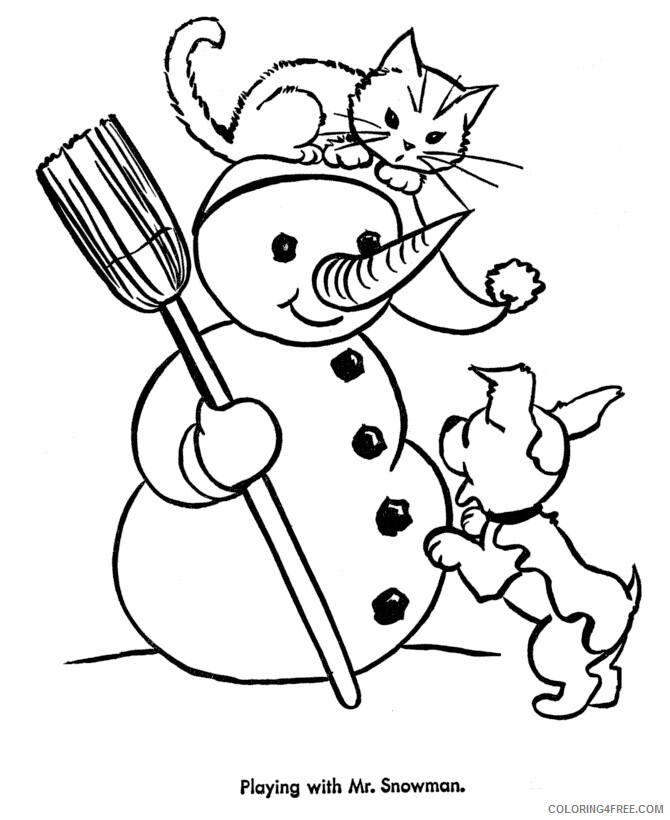 Kitten Coloring Sheets Animal Coloring Pages Printable 2021 2691 Coloring4free