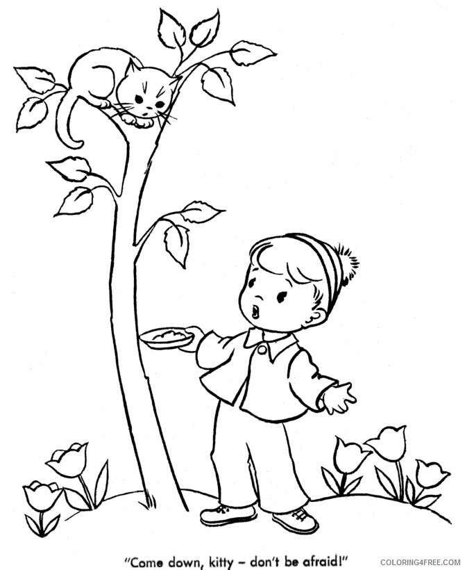 Kitten Coloring Sheets Animal Coloring Pages Printable 2021 2693 Coloring4free