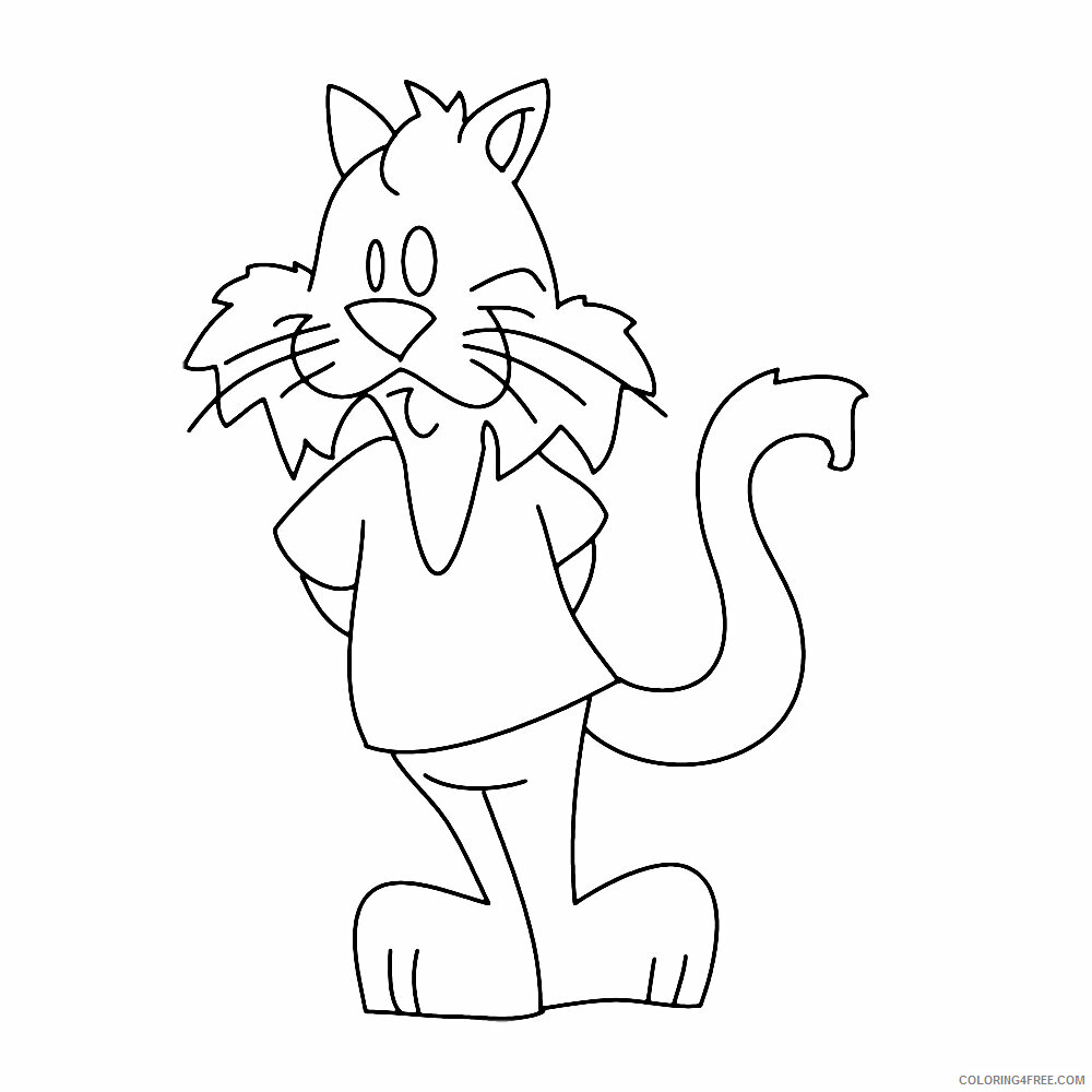 Kitten Coloring Sheets Animal Coloring Pages Printable 2021 2719 Coloring4free