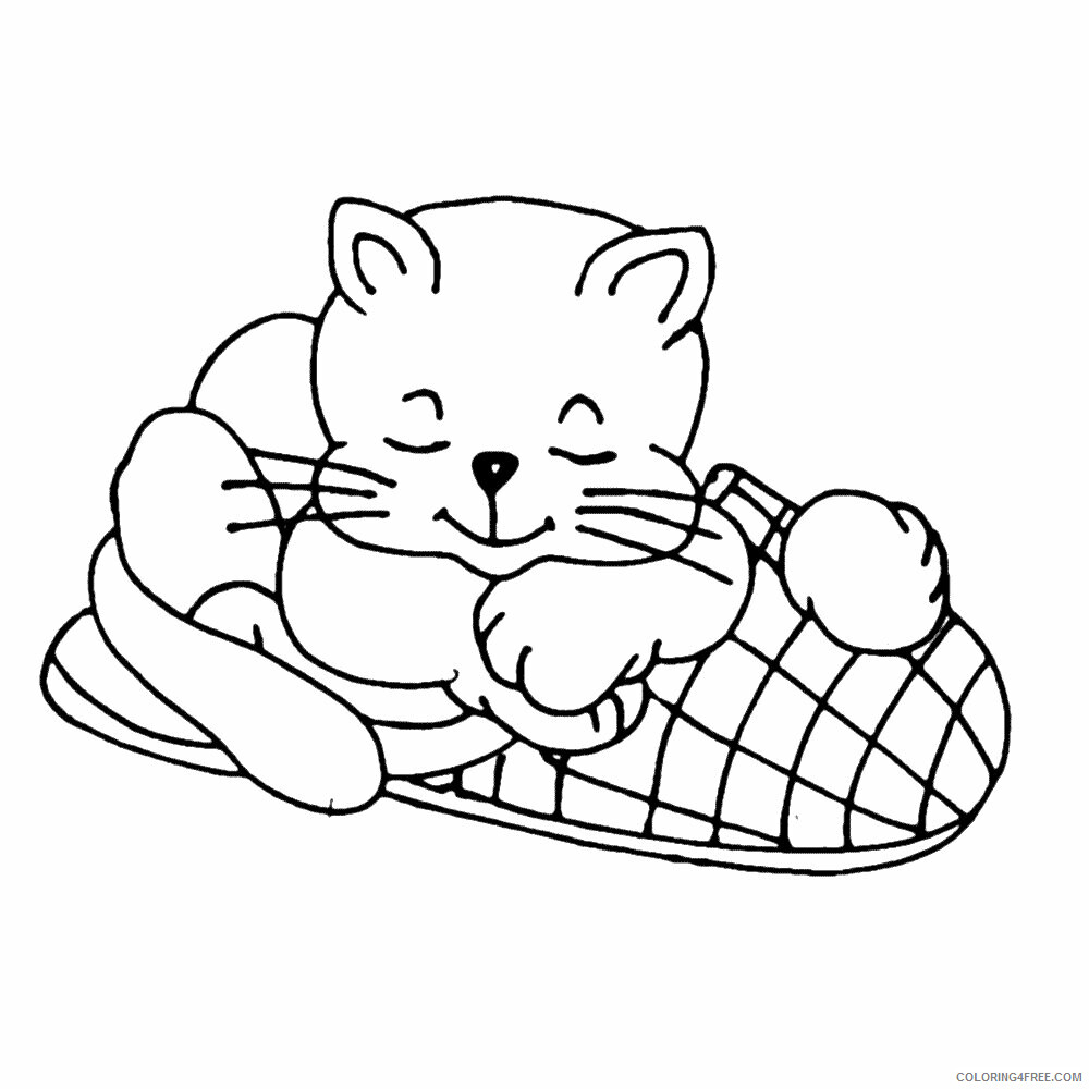 Kitten Coloring Sheets Animal Coloring Pages Printable 2021 2720 Coloring4free