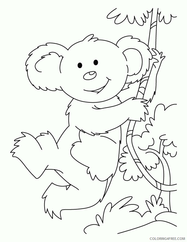 Koala Coloring Sheets Animal Coloring Pages Printable 2021 2739 Coloring4free