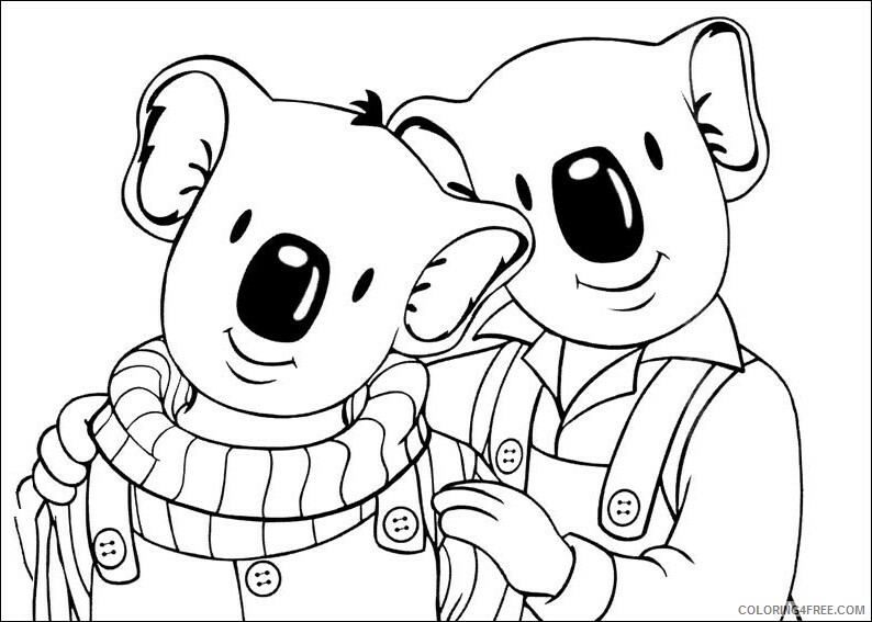 Koala Coloring Sheets Animal Coloring Pages Printable 2021 2754 Coloring4free