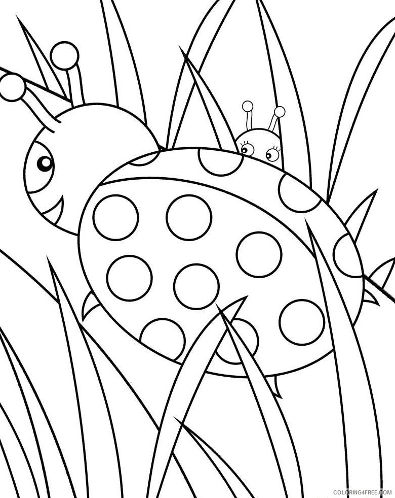 Ladybug Coloring Pages Animal Printable Sheets Ladybug Pictures 2021 3090 Coloring4free