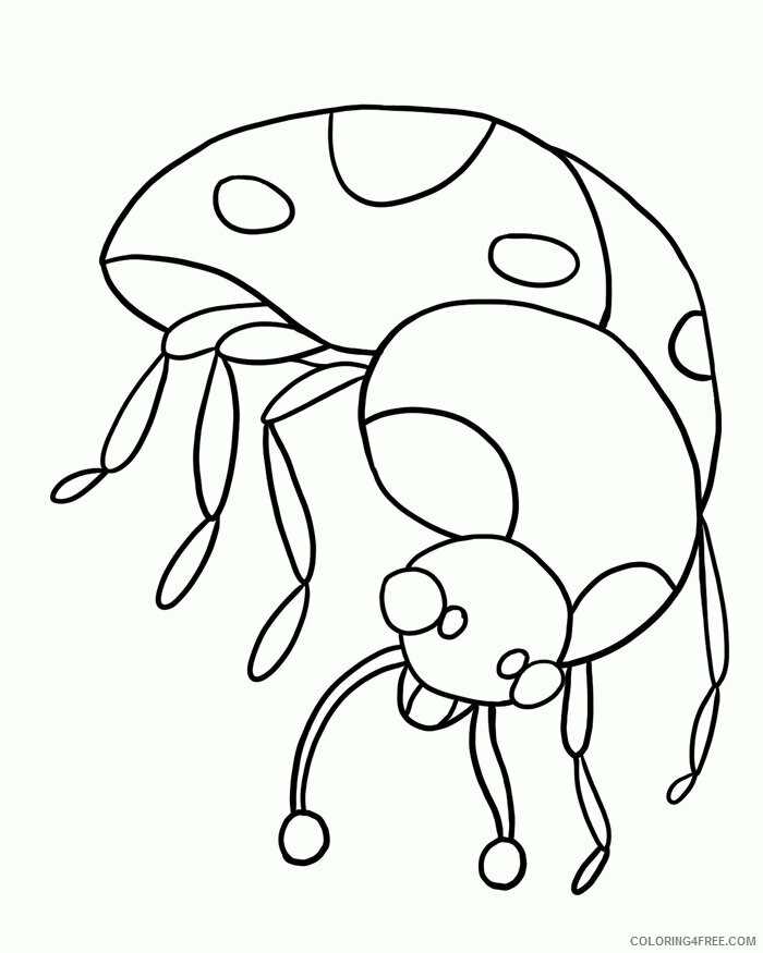 Ladybug Coloring Sheets Animal Coloring Pages Printable 2021 2787 Coloring4free