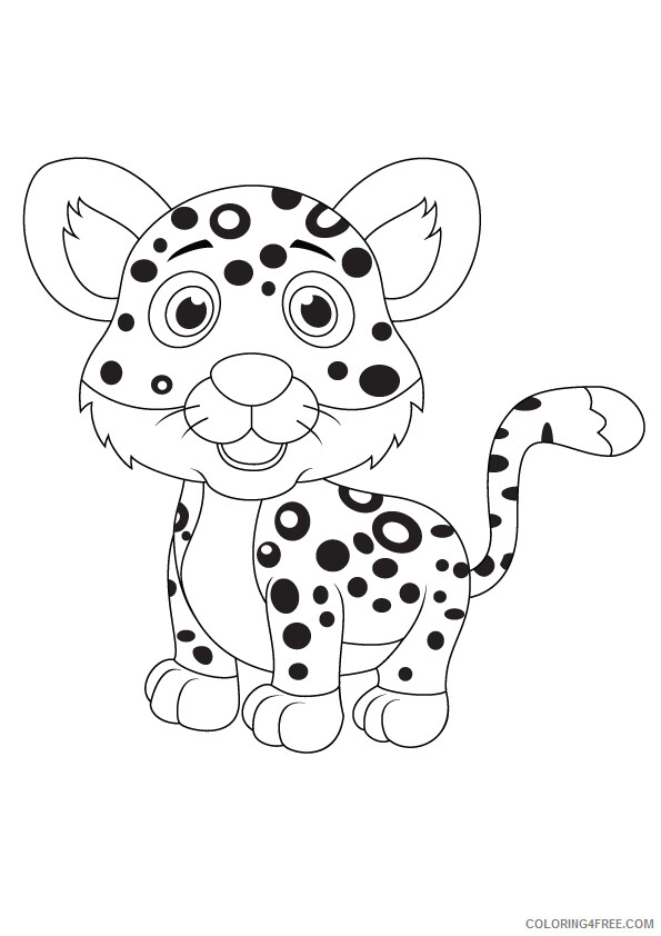 Leopard Coloring Sheets Animal Coloring Pages Printable 2021 2814 Coloring4free