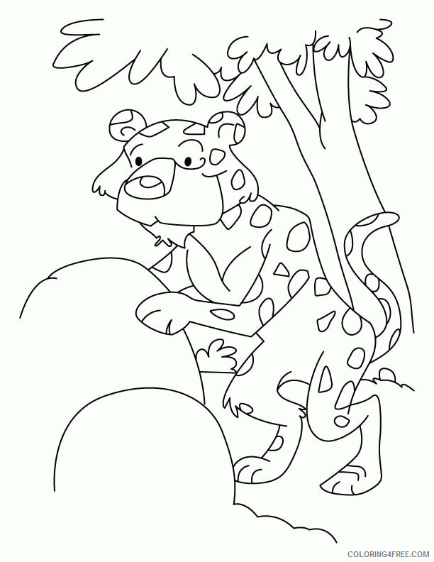 Leopard Coloring Sheets Animal Coloring Pages Printable 2021 2831 Coloring4free