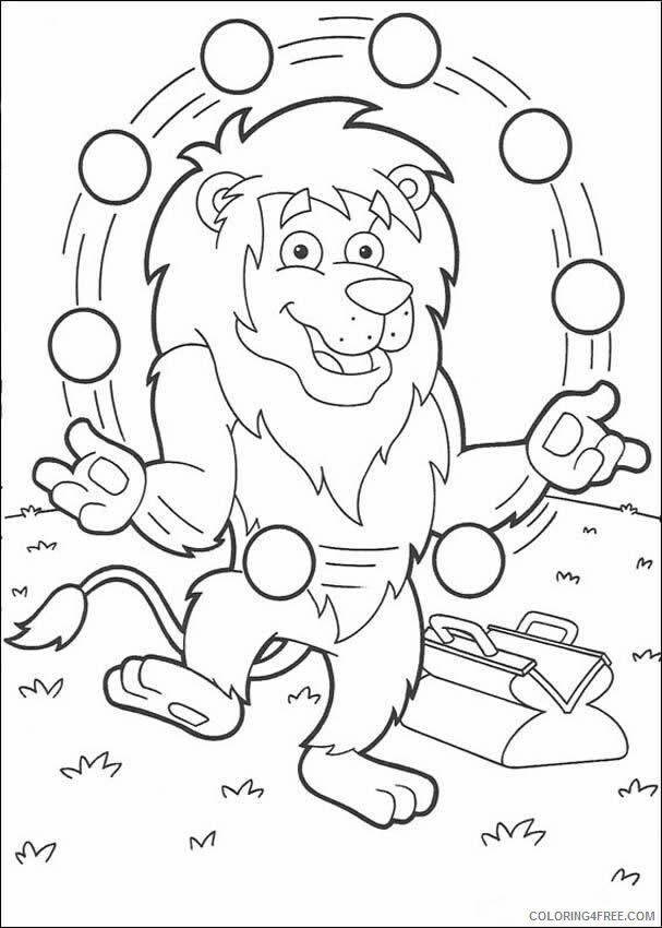 Lion Coloring Pages Animal Printable Sheets Lion 2021 3194 Coloring4free