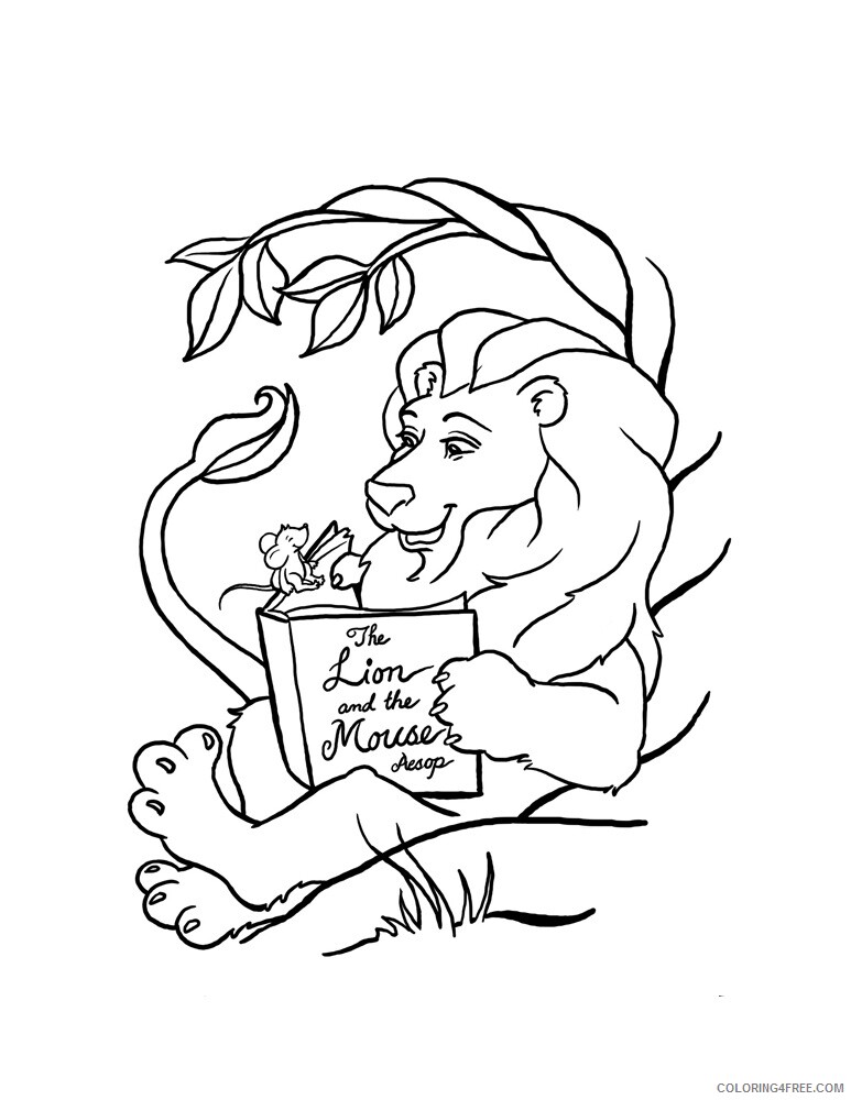 Lion Coloring Pages Animal Printable Sheets Lion Images 2021 3189 Coloring4free