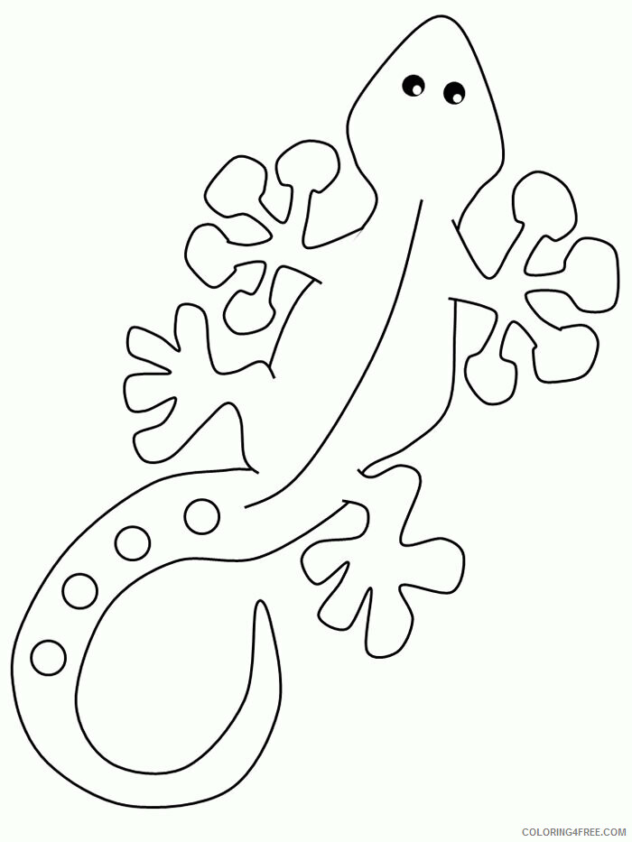 Lizard Coloring Sheets Animal Coloring Pages Printable 2021 2863 Coloring4free