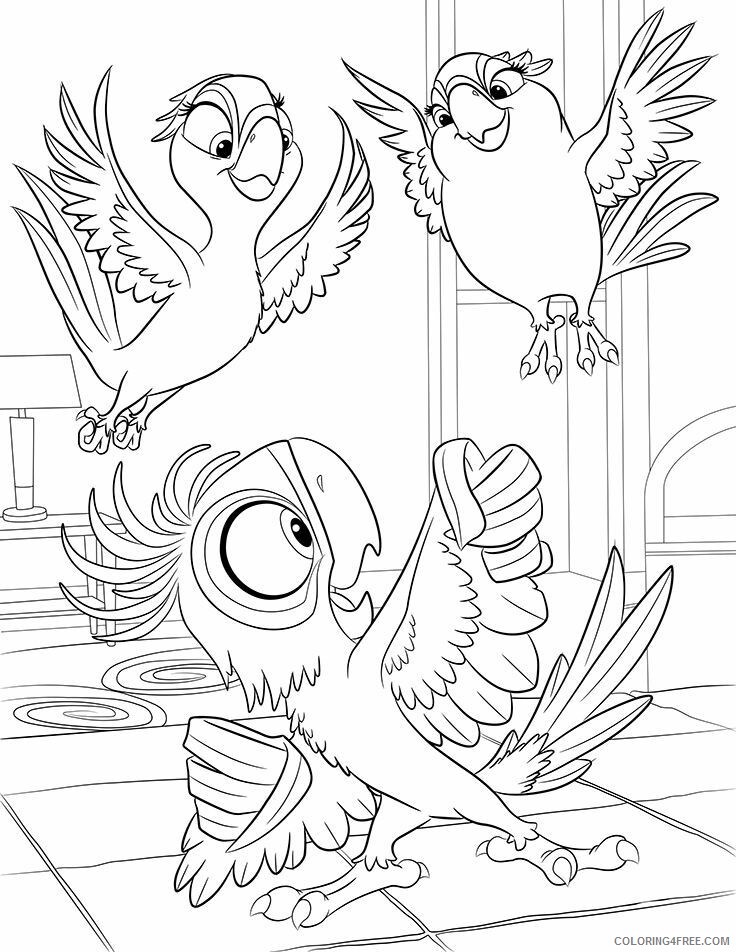 Macaw Coloring Sheets Animal Coloring Pages Printable 2021 2890 Coloring4free