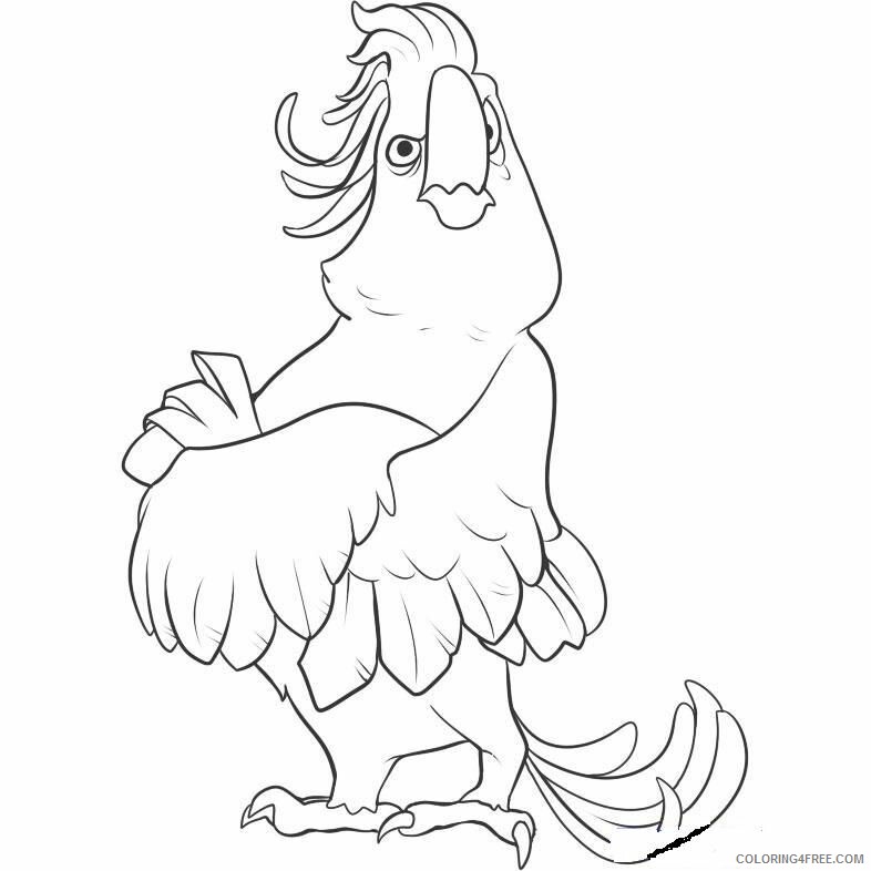 Macaw Coloring Sheets Animal Coloring Pages Printable 2021 2897 Coloring4free