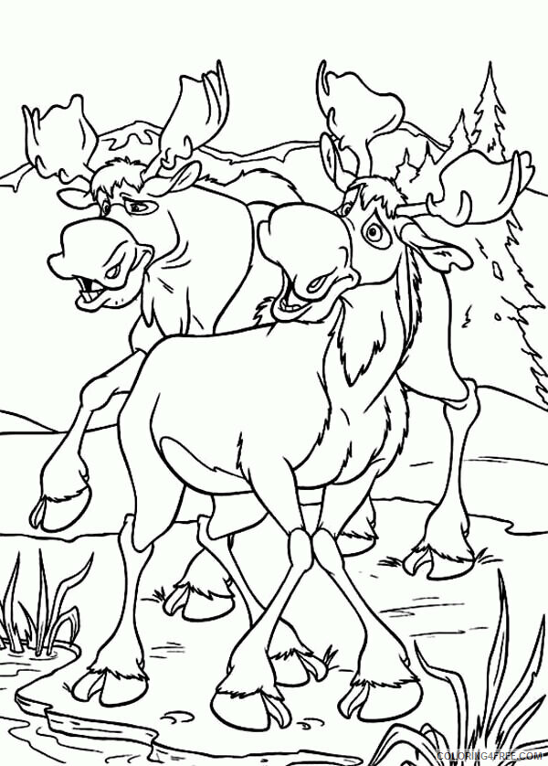 Moose Coloring Sheets Animal Coloring Pages Printable 2021 2900 Coloring4free