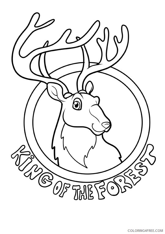 Moose Coloring Sheets Animal Coloring Pages Printable 2021 2917 Coloring4free