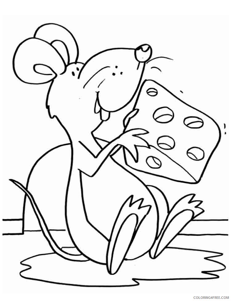 Mouse Coloring Pages Animal Printable Sheets Mouse 12 2021 3432 Coloring4free