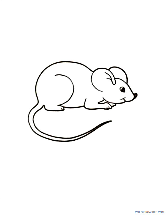 Mouse Coloring Pages Animal Printable Sheets Mouse 2021 3425 Coloring4free