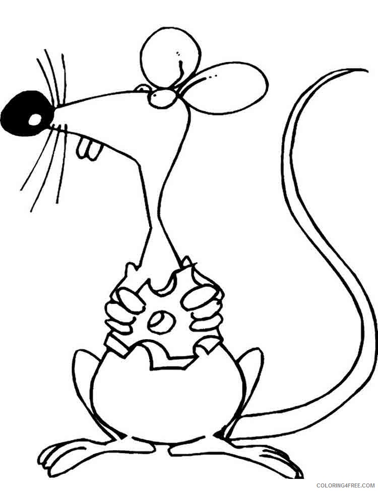 Mouse Coloring Pages Animal Printable Sheets Mouse 9 2021 3436 Coloring4free