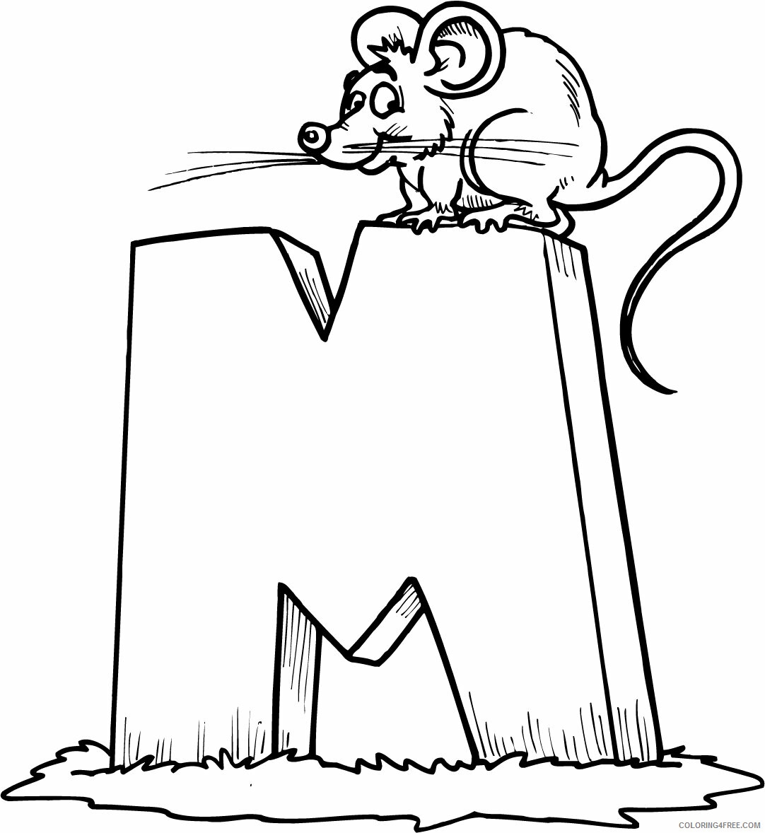 Mouse Coloring Pages Animal Printable Sheets Mouse Sheets 2021 3446 Coloring4free