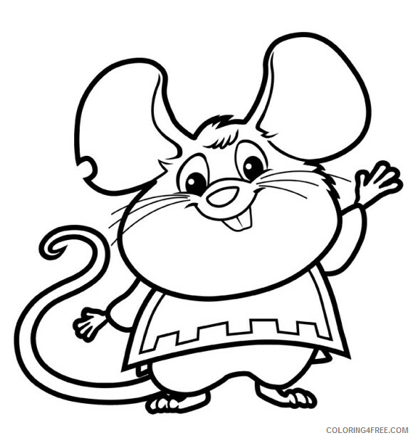 Mouse Coloring Pages Animal Printable Sheets Mouse for Kids 2021 3440 Coloring4free