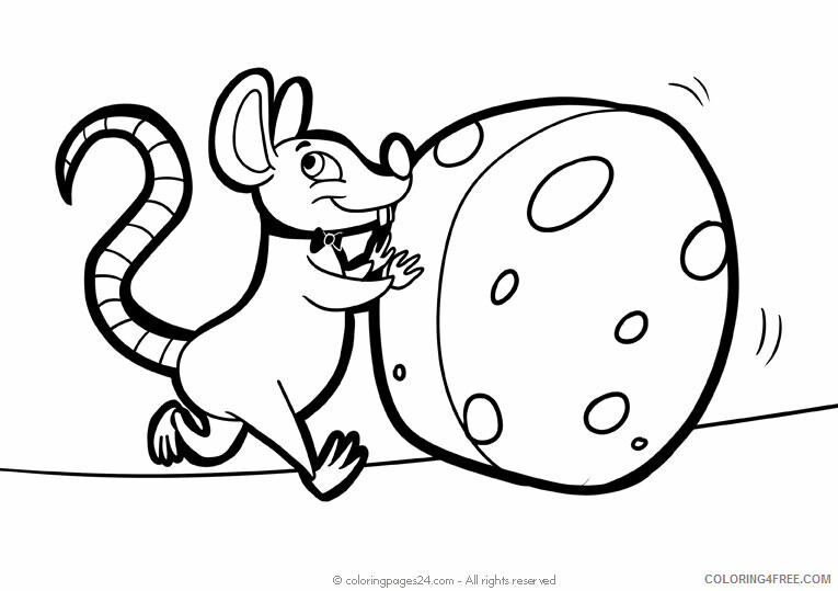 Mouse Coloring Sheets Animal Coloring Pages Printable 2021 2938 Coloring4free