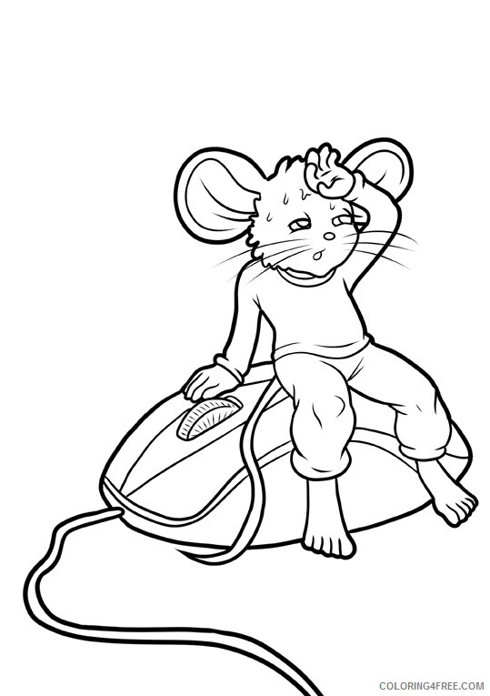 Mouse Coloring Sheets Animal Coloring Pages Printable 2021 2940 Coloring4free
