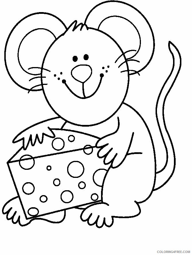 Mouse Coloring Sheets Animal Coloring Pages Printable 2021 2942 Coloring4free